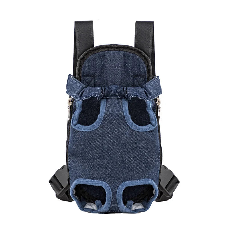 Bolsa de transporte ajustável para gatos, mochila de ombro duplo para animais de estimação, bolsa portátil para viagens ao ar livre, acampamento, caminhada, bolsa para gatos e cachorros