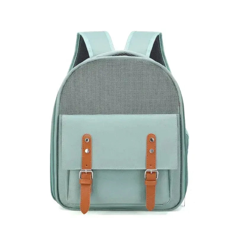 Mochila para gatos de grande capacidade para atividades ao ar livre - Mochila portátil de ombro para animais de estimação, respirável, confortável para viagens/caminhadas, fácil de transportar