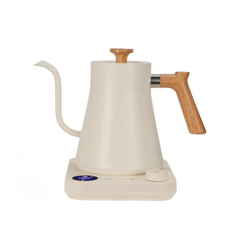 Chaleira elétrica de pescoço de ganso de 1200 W, chaleira para café, bule de chá com controle inteligente de temperatura constante, chaleira elétrica