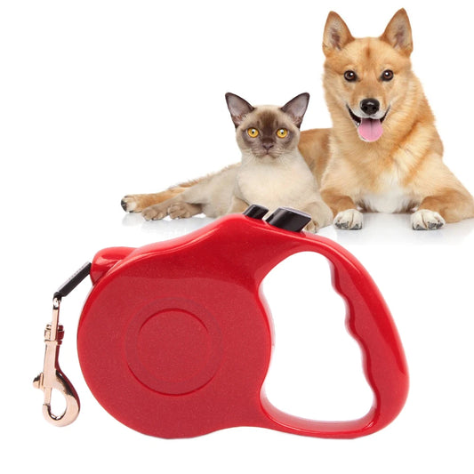 3M Retractable Dog Leash Telescopic Traction Belt Automatic Walking Leads for Small Medium Pets Comfortable One Finger Lock