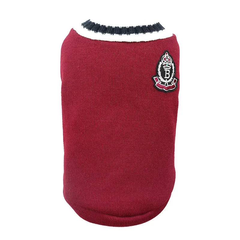 Winter Cat Dog Sweater Pullover Pet Clothes Small Dog Vest Puppy Jacket Kitty Costume Cats Outfit Warm And Cozy Pet Clothing