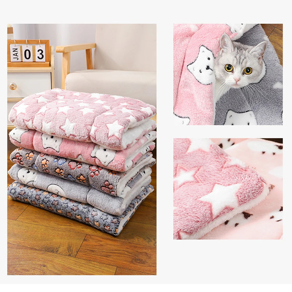 Cama para cães de estimação, quente para todas as estações, grossa, almofada para ninho de gato, sofá macio para cães de estimação, cama elástica para gatos, acessórios para cães de médio porte