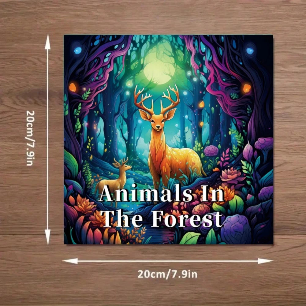 1 peça livro de colorir de arte com 22 páginas, presente para festa de aniversário, alívio do estresse, matar o tempo, grafite, pintura, desenho, livro de arte