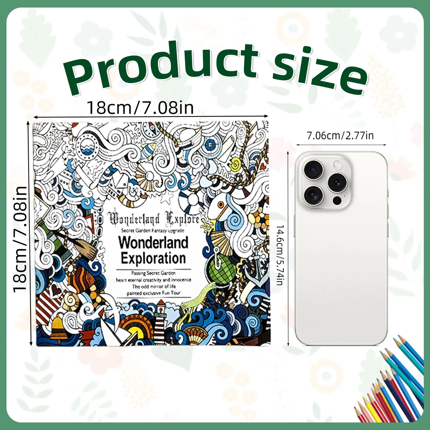 1 conjunto de 8 livros de colorir avançados para adultos, para melhorar a concentração, com padrões altamente difíceis, para brincar livremente, presentes da moda