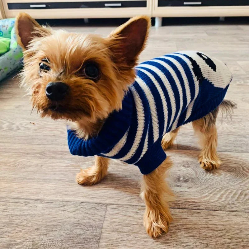 Suéter de Natal para Cachorro e Gato, Pulôver, Roupas de Inverno para Cachorros Pequenos, Chihuahua, Yorkies, Jaqueta para Filhotes, Roupas para Animais de Estimação, ubranka dla psa
