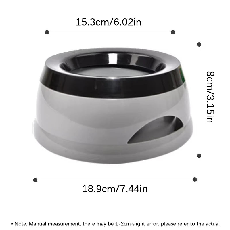 Tigelas flutuantes para cães e gatos, tigelas portáteis de plástico para gatos, tigelas flutuantes que não molham a boca e não derramam água potável, acessórios para cães