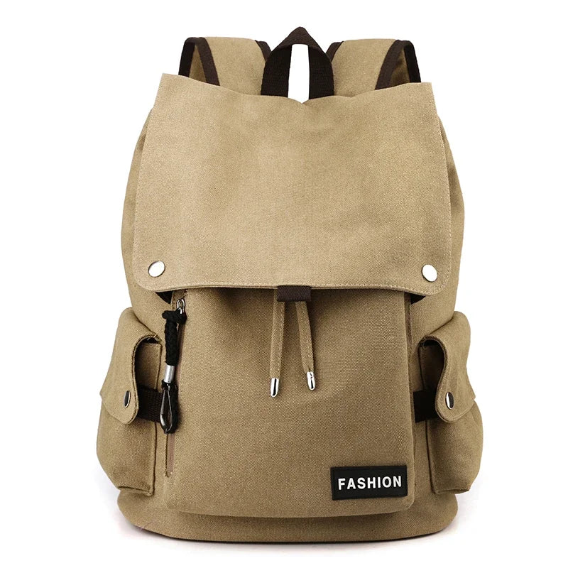 Mochilas masculinas de escalada e caminhada, estilo novo, 2025, para viagem, lazer, estudantes, mochilas escolares grandes, da moda, com bolsos grandes e zíper múltiplo