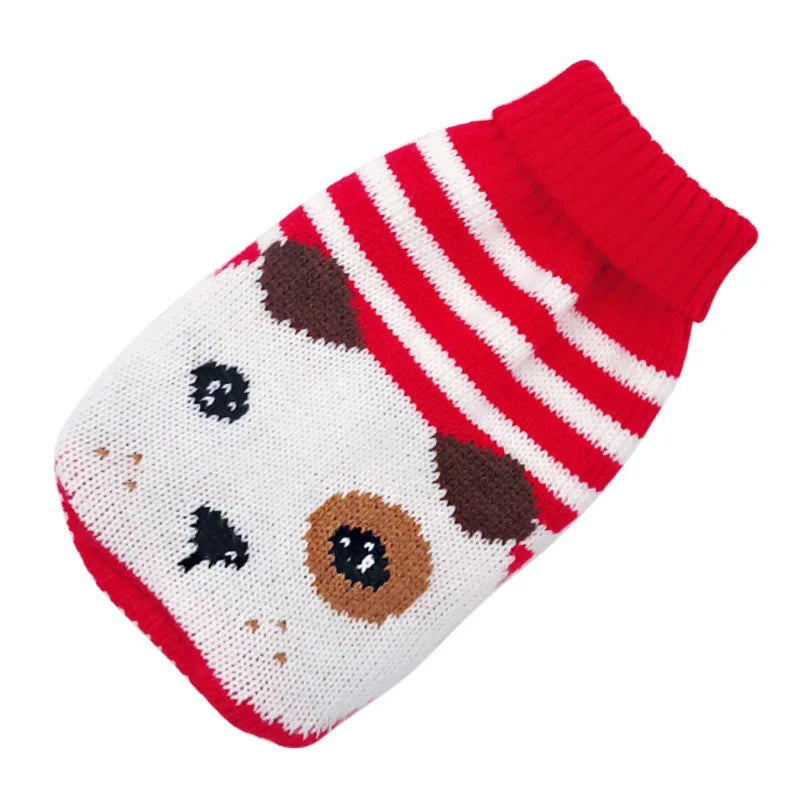 Suéter de Natal para Cachorro e Gato, Pulôver, Roupas de Inverno para Cachorros Pequenos, Chihuahua, Yorkies, Jaqueta para Filhotes, Roupas para Animais de Estimação, ubranka dla psa