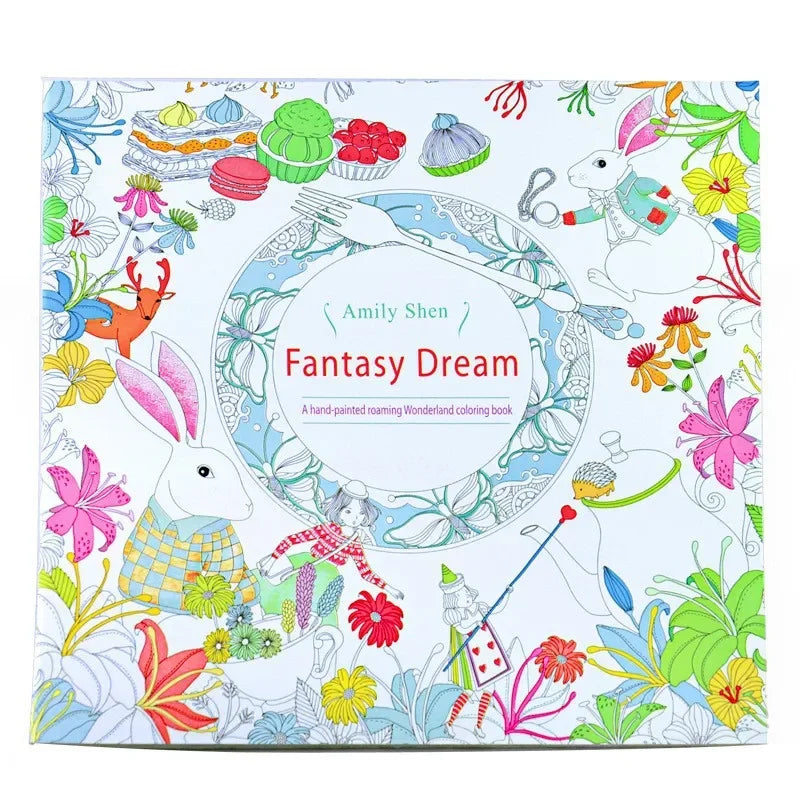 1 peça 24 páginas mandalas flor livro de colorir para crianças adulto grafite desenho livro de colorir conjunto arte material escolar