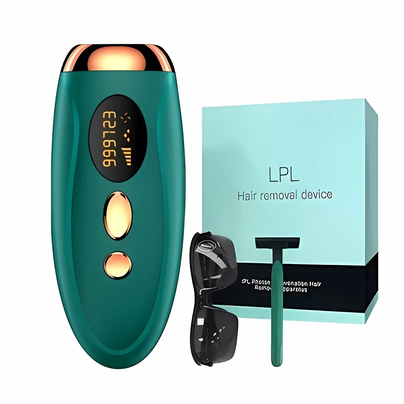 Sistema de depilação IPL para mulheres 990000 flashes Dispositivo depilador a laser permanente indolor para corpo, biquíni e removedor de pelos faciais em