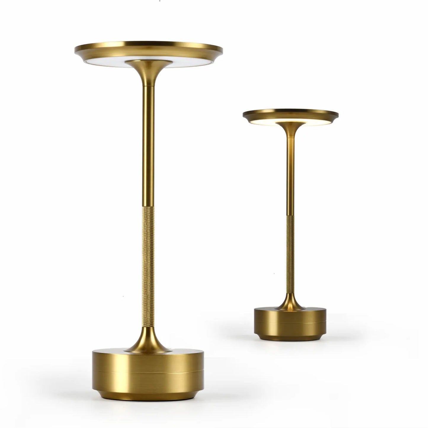 Luminária de mesa com carregamento USB, luminária de mesa de alumínio para restaurante e bar, ambiente de escurecimento, interruptor de toque com carregamento USB, decoração