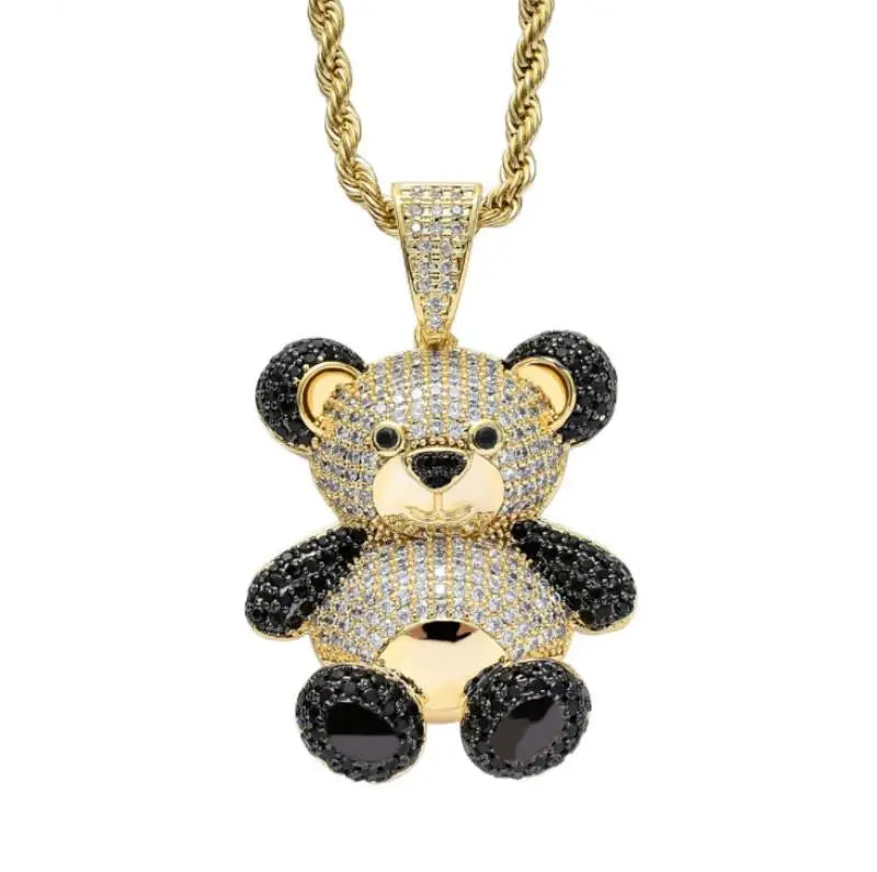 Pingente de alfabeto XO com zircônia incrustada em metal, tendência, personalidade, masculino, feminino, glamour de rua, moda hip hop, colar, joias, presentes