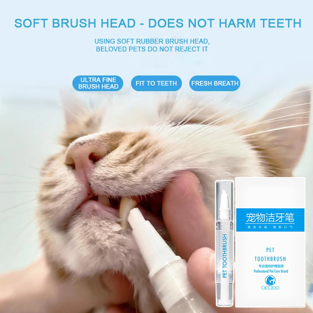 Caneta de reparo oral para animais de estimação Caneta de cuidado oral para cães e gatos
