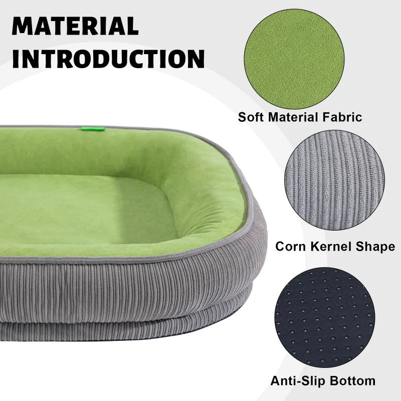 Pet Dog Bed Sofa Cat Warm Soft and Comfortable Sleeping Bed with Non-slip Design Portable Detachable Washable Pet Dog Bed Sofa