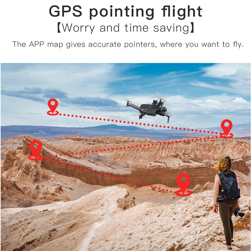 2025 Novo L600 PRO MAX GPS Drone 5KM 4K Profissional HD Câmera Dupla Gimbal de 3 Eixos 360 Evitação de Obstáculos Quadricóptero Sem Escovas Brinquedo