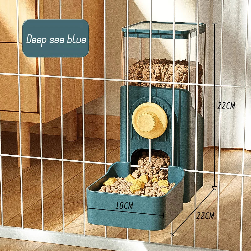 HOOPET Automatic Pet Bowls Cage Hanging Feeder Dog Water Bottle Food Container Dispenser Bowl for Puppy Cats Pet Feeding Product