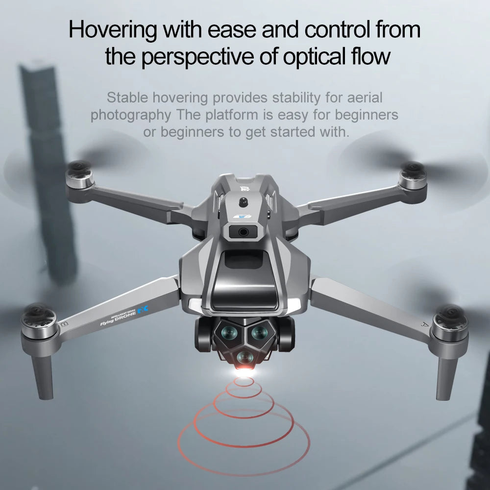 Novo drone 2025 com controle de tela flutuante, ESC duplo, câmera HD 4K, voo de 30 minutos, 5G, Wi-Fi, GPS, fluxo óptico de retorno, brinquedo RC sem escovas