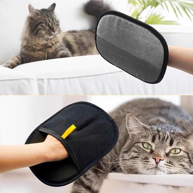 Luvas para limpeza de pelos de animais de estimação, 1 a 5 peças, removedor de pelos de animais de estimação, luvas para limpeza de pelos de cães e gatos, ferramenta de limpeza de pelos de animais de estimação, luvas para pelos de animais de estimação