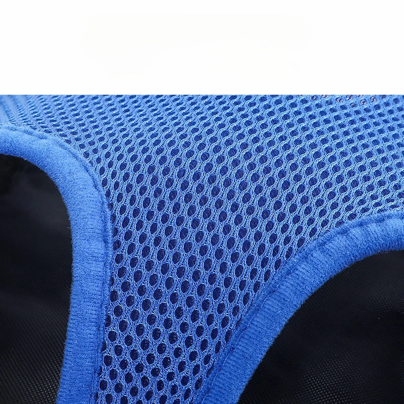Mochila de transporte para cães de estimação, bolsa frontal de malha respirável e portátil para viagem, para cães pequenos e gatos, uso ao ar livre