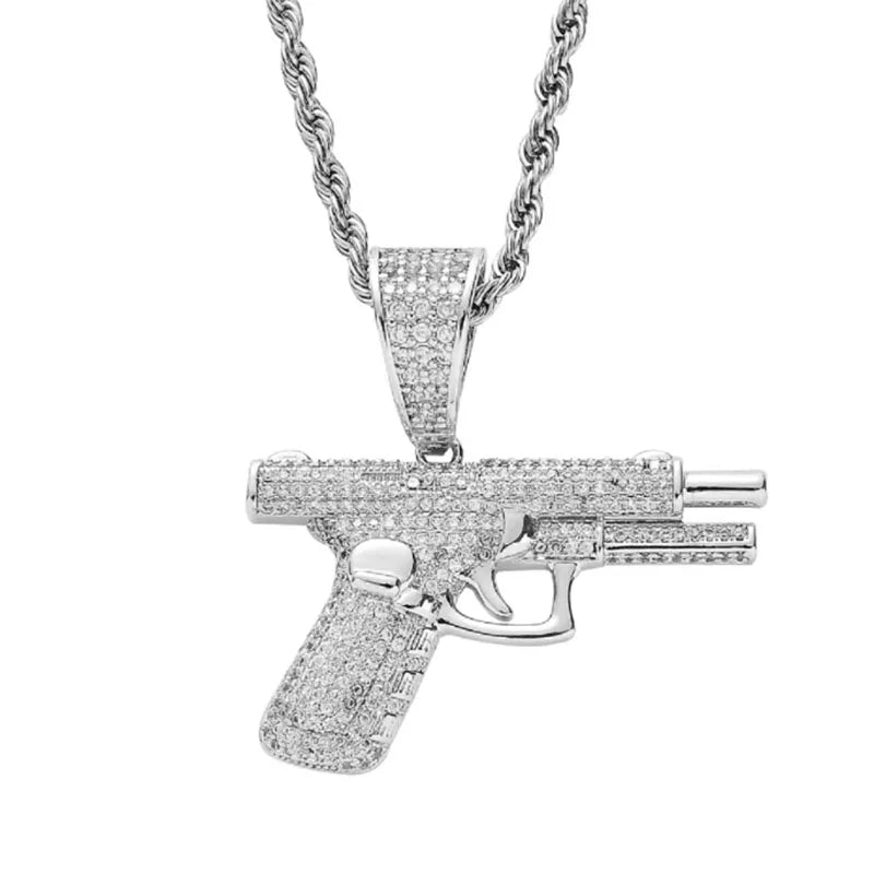 Pingente de alfabeto XO com zircônia incrustada em metal, tendência, personalidade, masculino, feminino, glamour de rua, moda hip hop, colar, joias, presentes