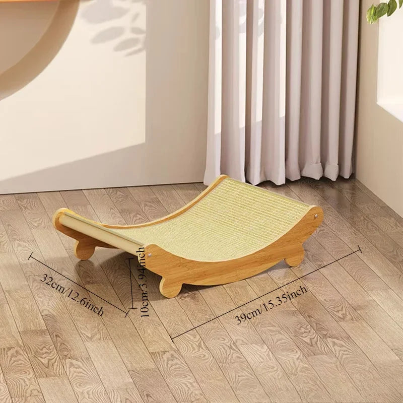Wear-resistant Cat Scratch Board Detachable Cats Sleeping Bed Multifuction Pet Toy Cats Scratching Pads Sisal Hemp Cat Furniture