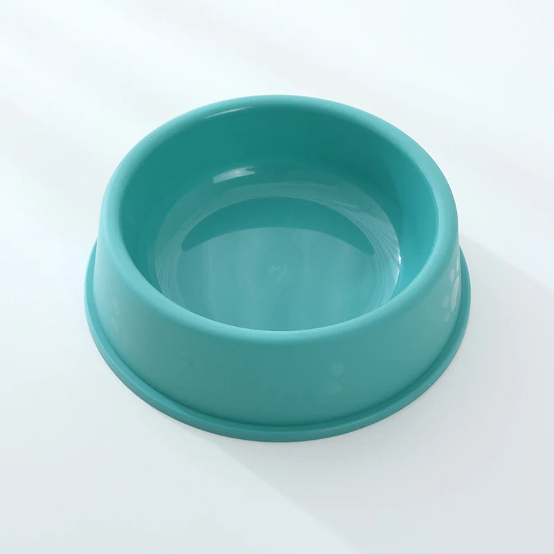 High Quality Pet Feeding Bowls For Cats And Dogs Solid Color Food Water Bowls Easy To Clean Wet & Dry Food Bowls Pet Supplies
