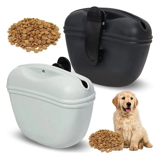 Hot-selling Pet Silicone Dog Food Bag Portable Dog Training Snack Bag Training Snack Bags Dogs Training Fanny Pack Pet Supplies pet shop