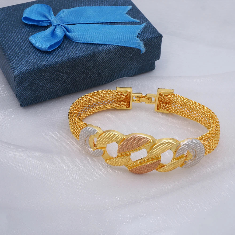 Conjuntos de joias finas 2023 para mulheres, presentes de casamento, colar, pulseira, brincos, anel, joias com contas africanas