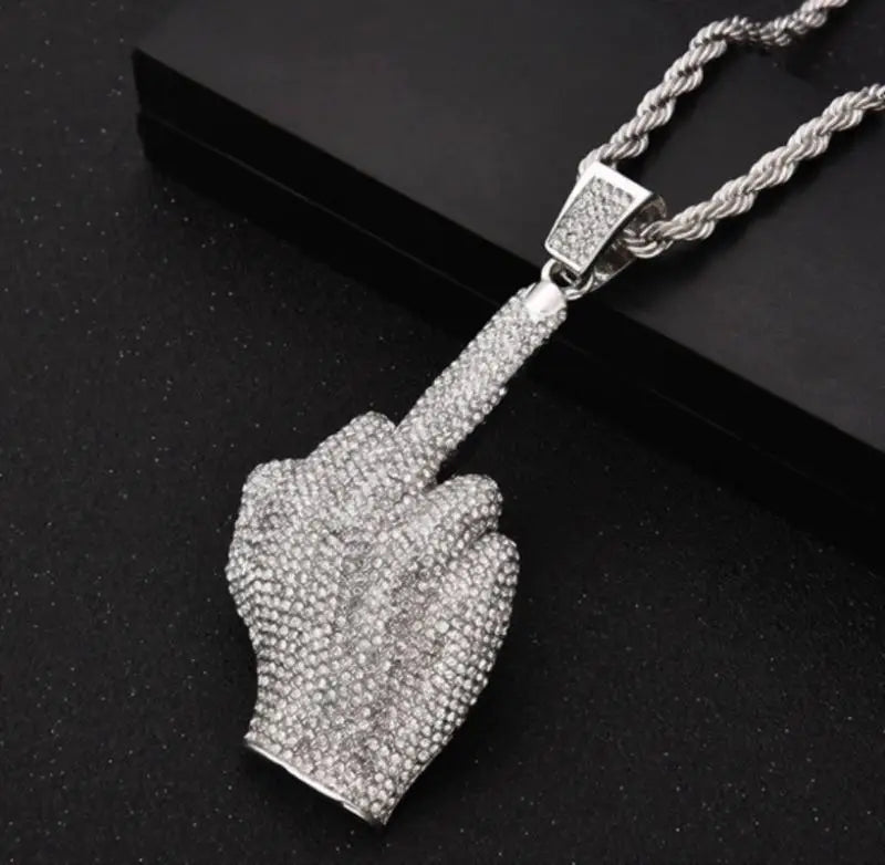 Pingente de alfabeto XO com zircônia incrustada em metal, tendência, personalidade, masculino, feminino, glamour de rua, moda hip hop, colar, joias, presentes