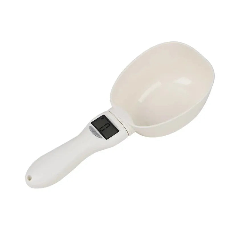 Pet Food Measuring Spoon Scale, Kitchen Digital Food Measuring Spoon, Suitable for Cat and Dog Food Measuring Spoon