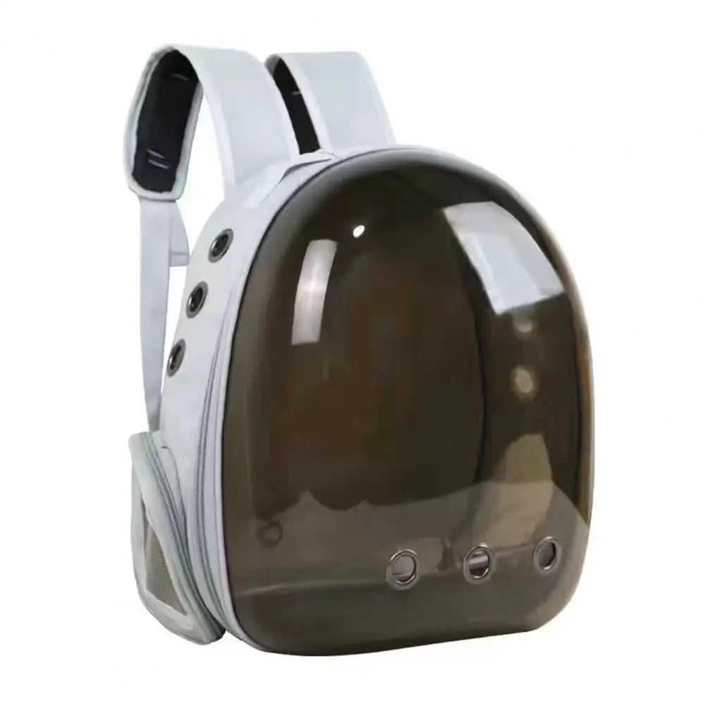 Mochila para animais de estimação para gatos Mochila de bolha respirável para gatos Cápsula espacial portátil para animais de estimação para viagens, caminhadas, acampamentos, viagens essenciais para animais de estimação