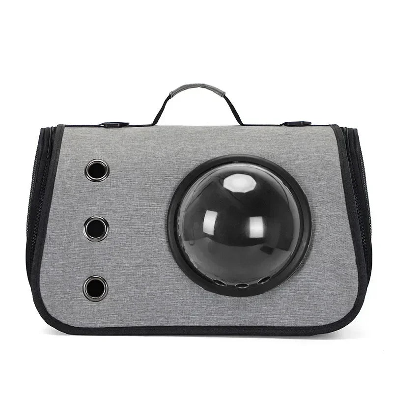Bolsa portátil para gatos, bolsa de ombro dobrável, bolsa transversal para animais de estimação, bolsa de malha respirável para passeios, suprimentos para cães e gatinhos