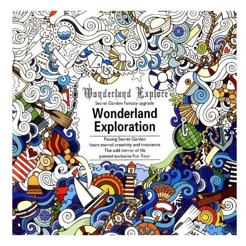 Livro de colorir de 24 páginas para crianças e adultos, alívio do estresse, matar o tempo, pintura faça você mesmo, livro de desenho, pintura, brinquedos educativos para crianças