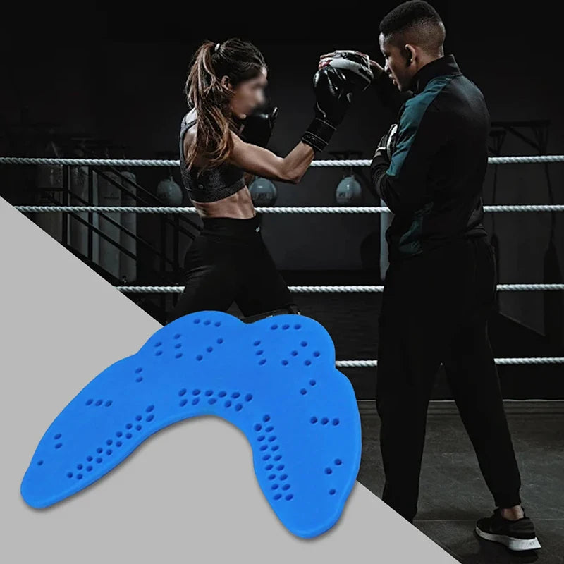 Protetor de dentes para atletas de boxe, 1 peça, boxe, MMA, rúgbi, basquete, futebol, hóquei