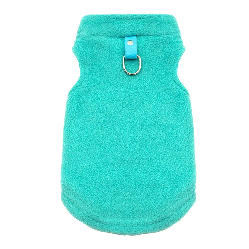Roupas de lã macia para cães pequenos, filhotes, gatos, coletes, roupas para chihuahua, jaqueta de buldogue francês, casacos pug, atacado