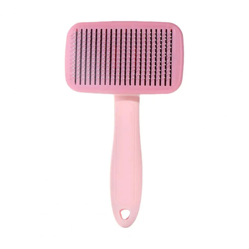 Escova para animais de estimação para cães, escovas de higiene para animais de estimação que não agridem a pele de gatos e cães, pente autolimpante, ferramenta de massagem para filhotes