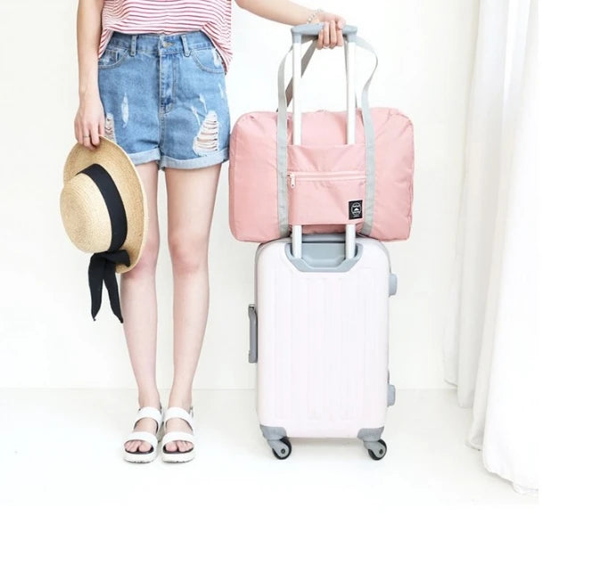 1 peça Bolsa de viagem de grande capacidade para bolsa de fim de semana Unsiex Bolsa de mão para viagem Dropshipping