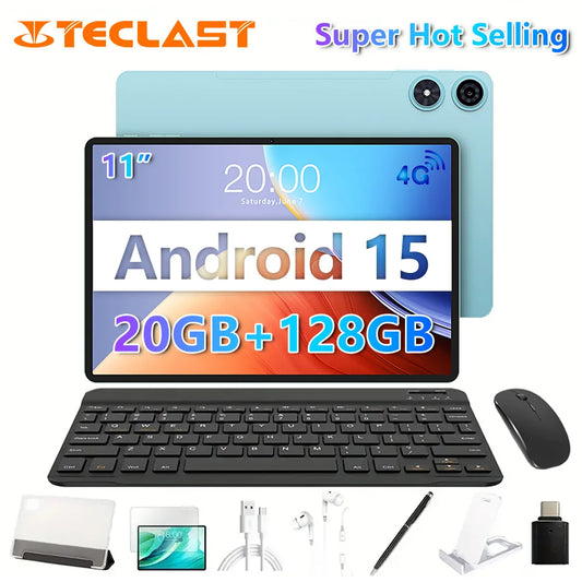 Tablet Teclast P50 2025 Android 15/unisoc T606 8 núcleos/4GDual 8 GB de RAM/128 GB de ROM/10,92 polegadas/1280 × 800 iPS/Tipo C/8 MP + 5 MP