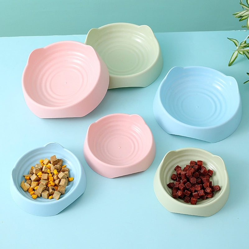Tigela de comida para animais de estimação 3-D Ear Dog Food Bowl Pet Feeding Bowl Watering Feeding Supply