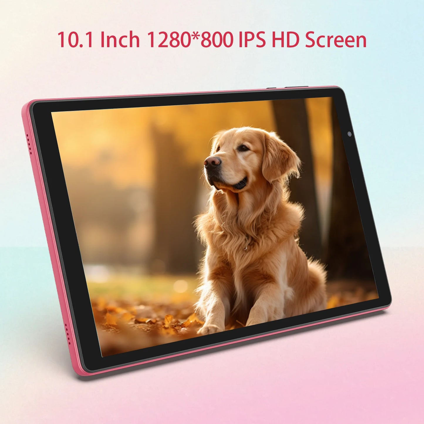 Tablet Android de 10 polegadas, processador quad-core, 4(2+2) GB de RAM, 32 GB de ROM, Bluetooth, WiFi, bateria de 6000 mAh