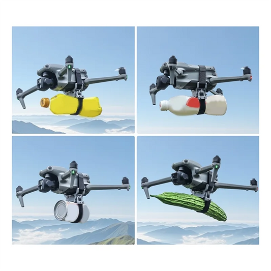 Lançador de ar sensível à luz ABZZ-DJI Air2/Air2s: mecanismo de lançamento de drones para abastecimento eficaz de água e resgate