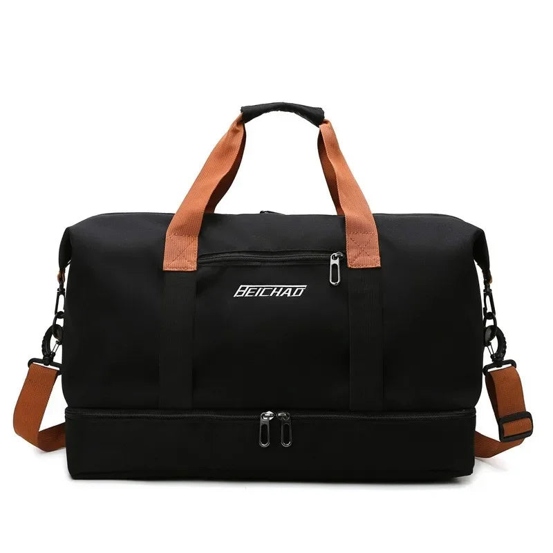 Bolsa de ginástica para viagem, bagagem para curta distância, bolsas de fitness portáteis, bolsa de ombro transversal, bolsa de peito, bolsas de mão, bolsa de mão para viagem, bolsa de fim de semana