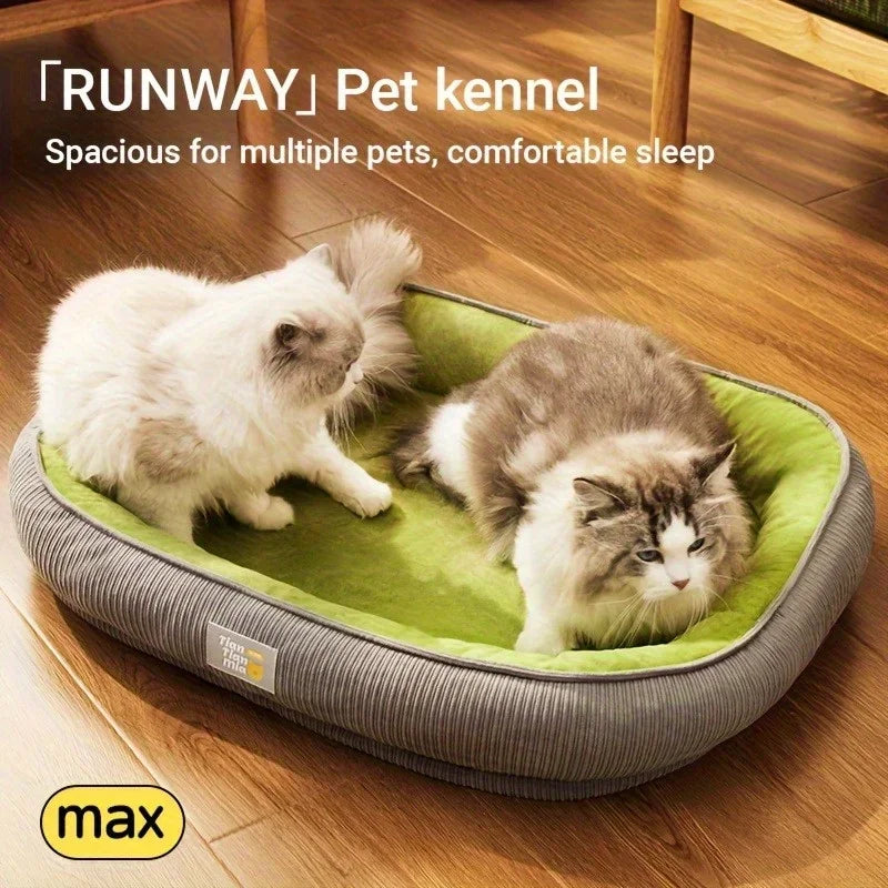 NEW Thickened Warm and Comfortable Dog House Easy To Clean Removable and Washable Medium and Small Dogs Keep Warm Cat Beds 개 침대