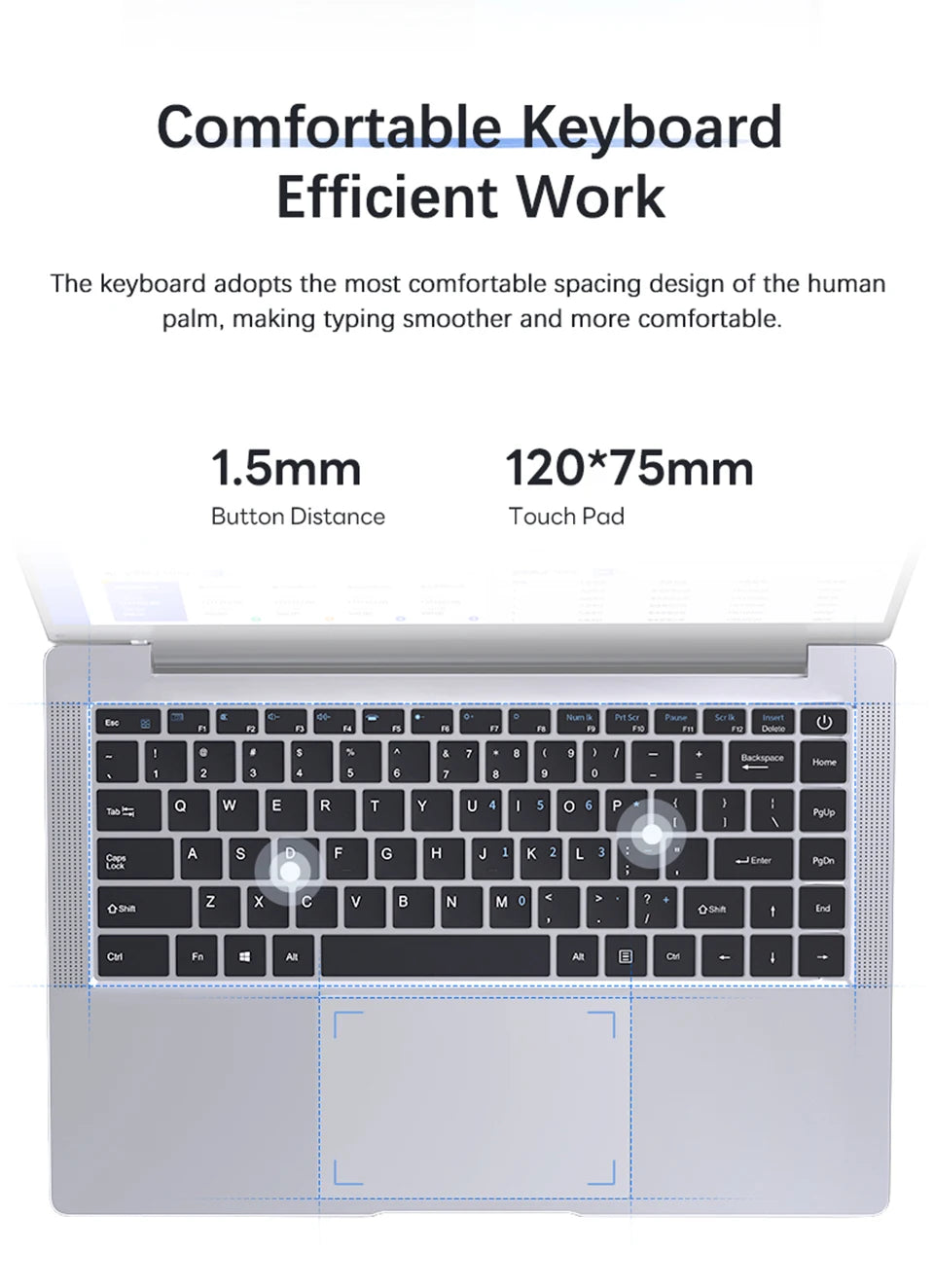 Computador portátil Xiaman Windows 11 Pro Intel Atom A3950 Quad-Core 2025 Notebook PC 12 GB de RAM 1 TB 2 TB SSD 1920 * 1080 Computador de escritório