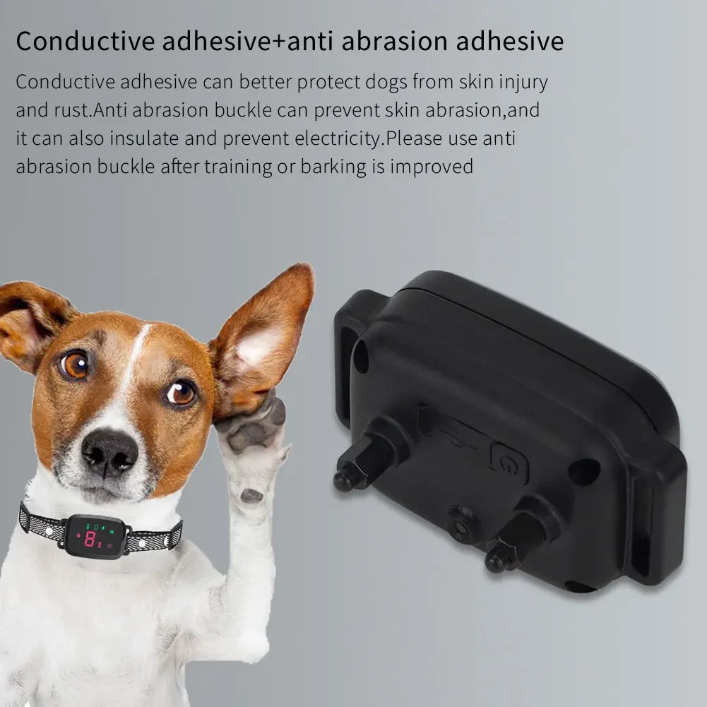Smart Automatic Anti Barking Dog Collar HD Digital Display IP67 Waterproof Collar For Dog Rechargeable Bark Stopper Stop Barking