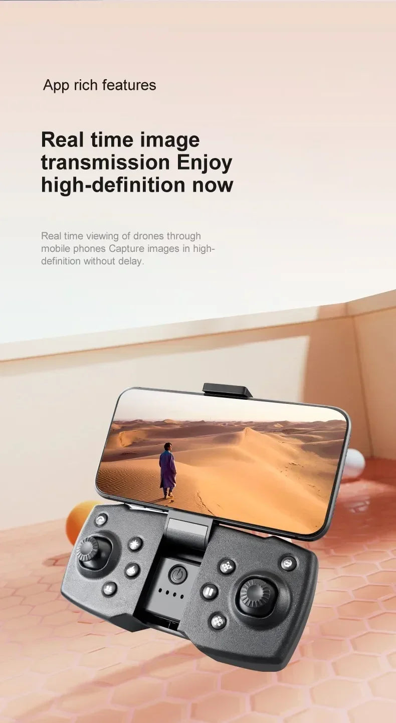 Drone GPS 5G 8K profissional 4K com câmera dupla, fotografia aérea, prevenção de obstáculos, quadricóptero, helicóptero, brinquedos, presentes