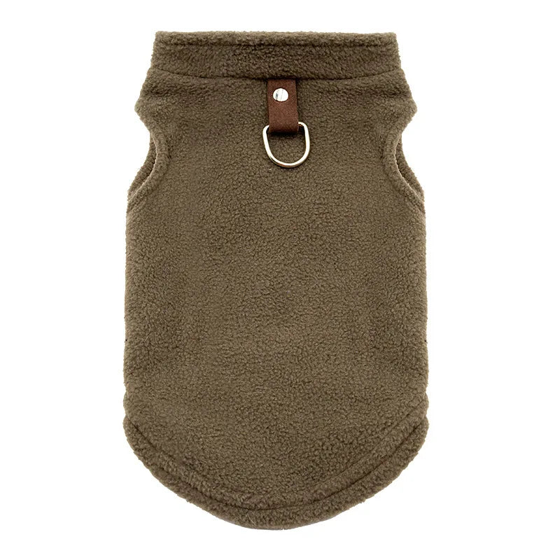 Roupas de lã macia para cães pequenos, filhotes, gatos, coletes, roupas para chihuahua, jaqueta de buldogue francês, casacos pug, atacado