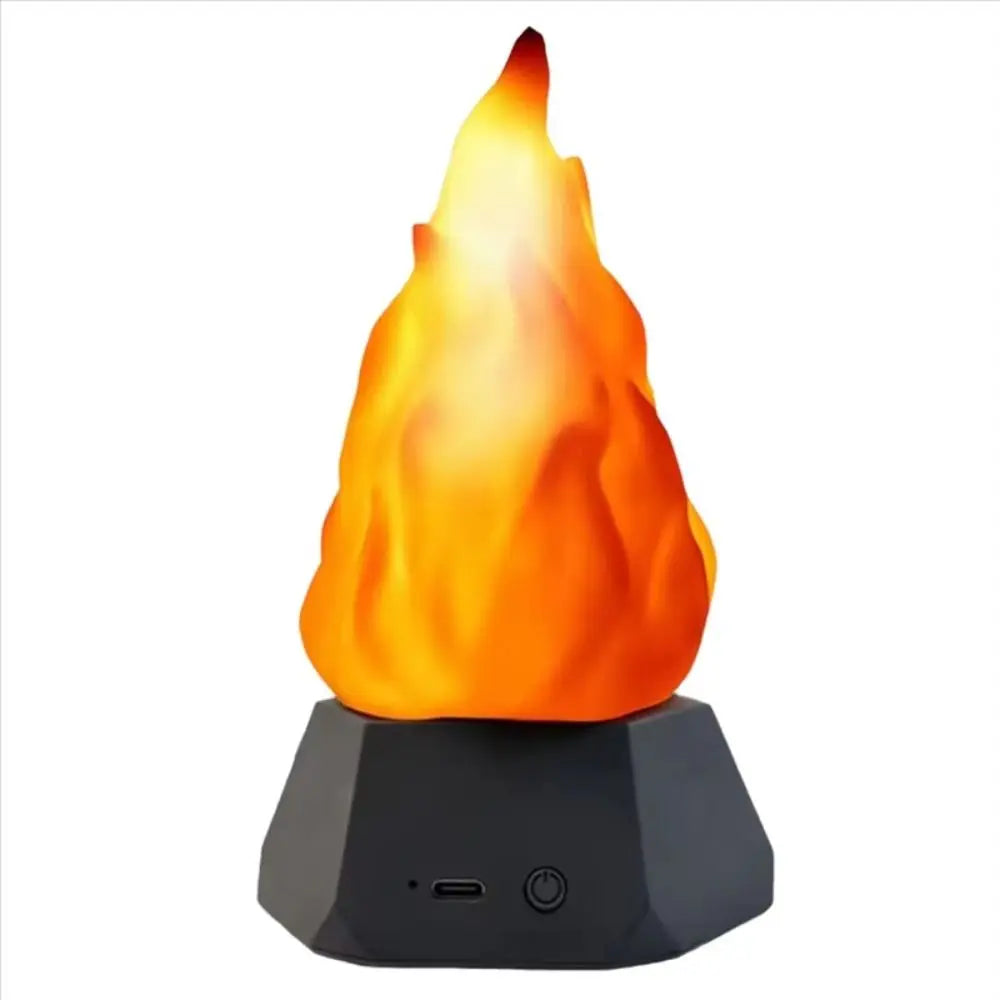 Design à prova d'água LED Simulação de chama Luz de chama USB Lâmpada à prova d'água para áreas externas Luz decorativa LED