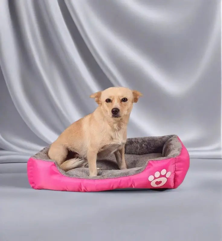 Tapete clássico para animais de estimação, moda canil para cães, cama, casa, respirável, algodão, macio, ninho de gato, cama quente para cães pequenos e médios