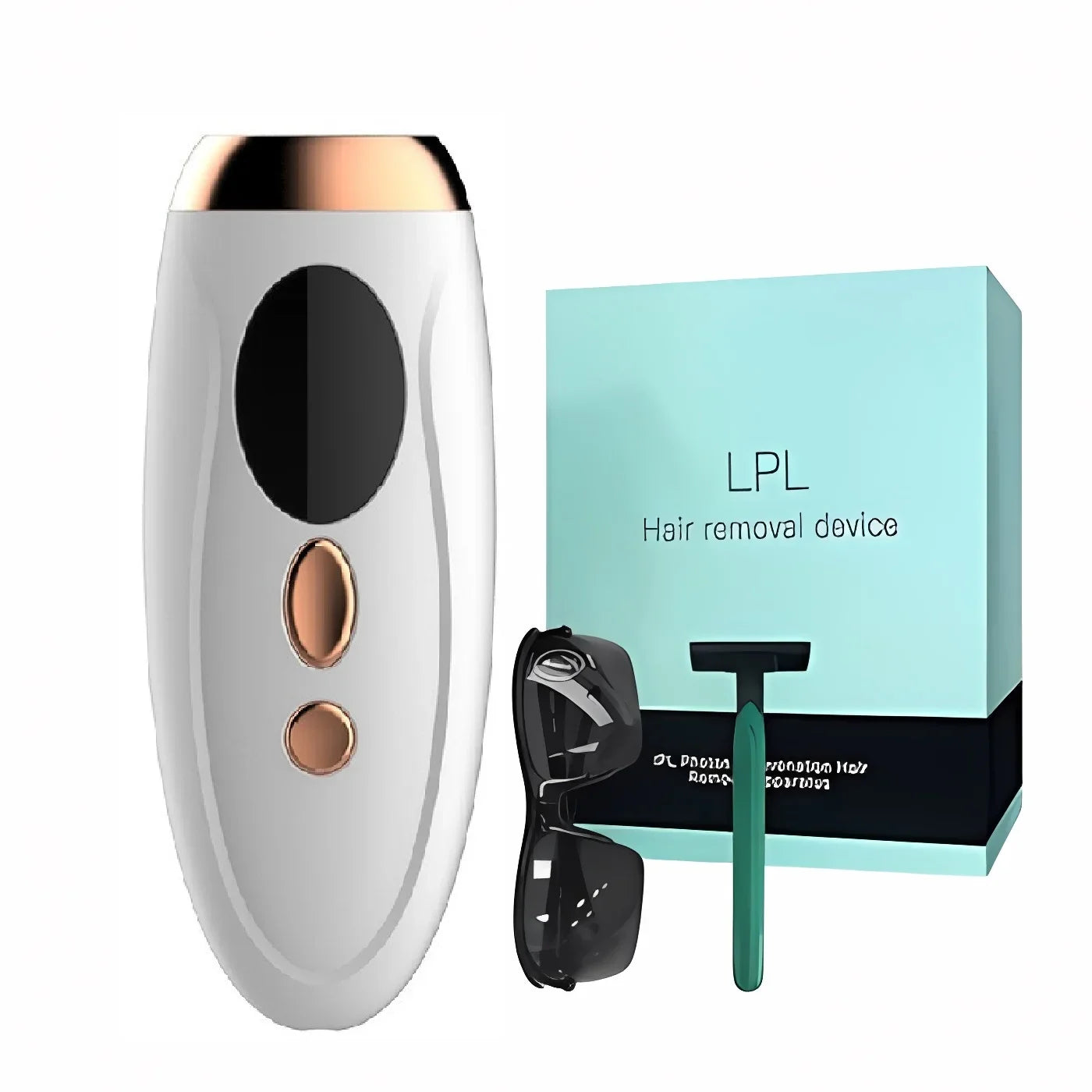 Sistema de depilação IPL para mulheres 990000 flashes Dispositivo depilador a laser permanente indolor para corpo, biquíni e removedor de pelos faciais em